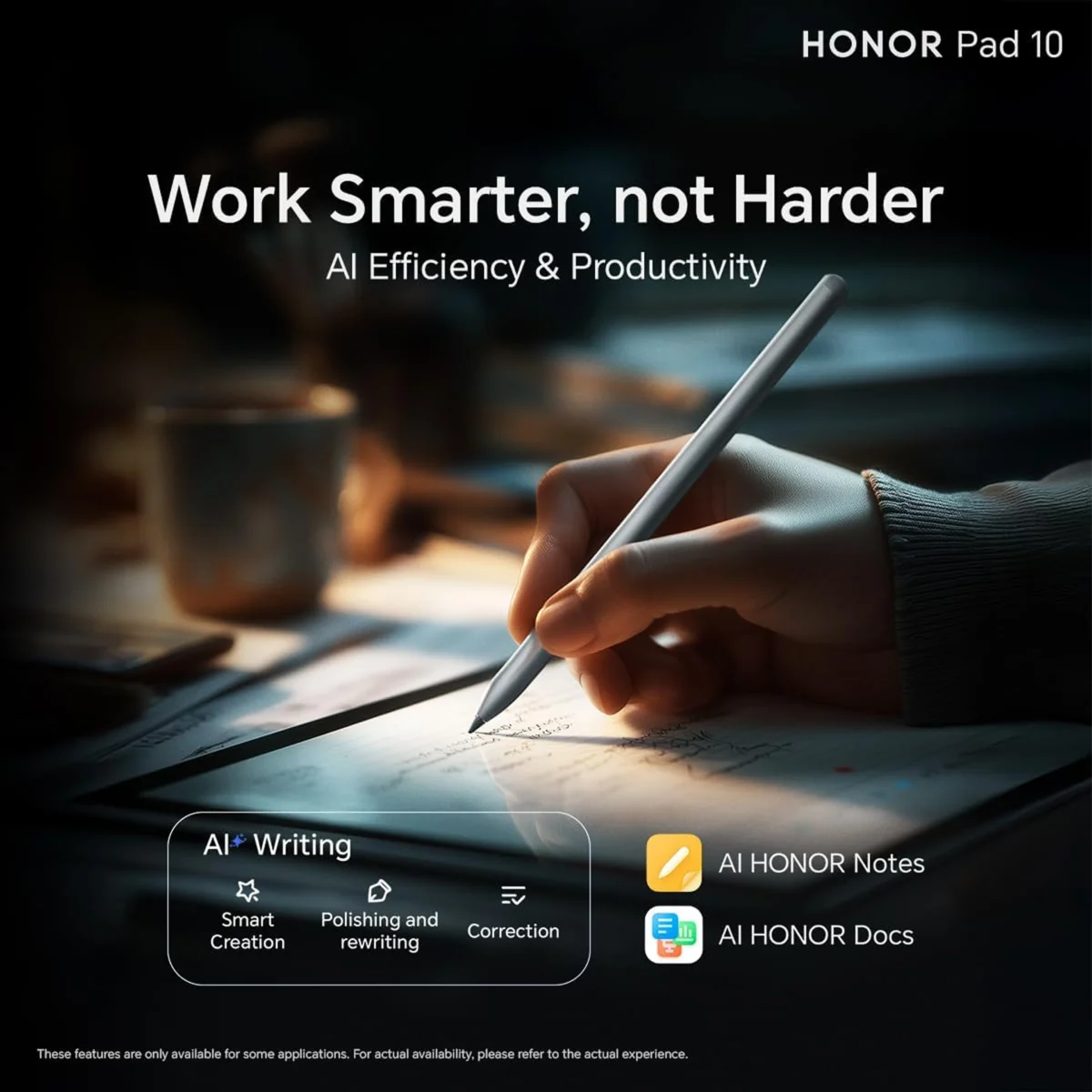 Honor Pad 10 - 12.1 Inch Wi-Fi (256GB) 8GB RAM - Middle East Version - Image 10