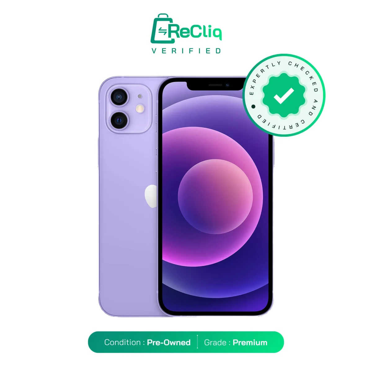 iPhone 12 (128 GB) Purple - Image 1