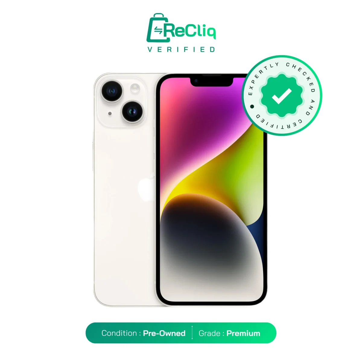 iPhone 14 (128 GB) White - Image 1