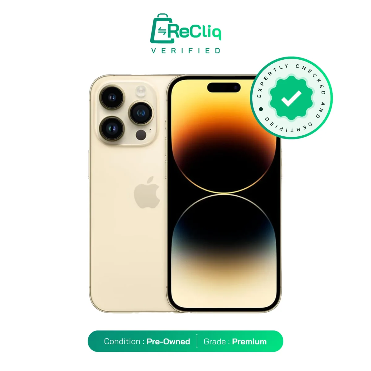 iPhone 14 Pro (128 GB) Gold - Image 1