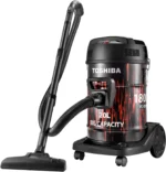 Toshiba Drum Vacuum Cleaner 1800W, 20L – Red/Black